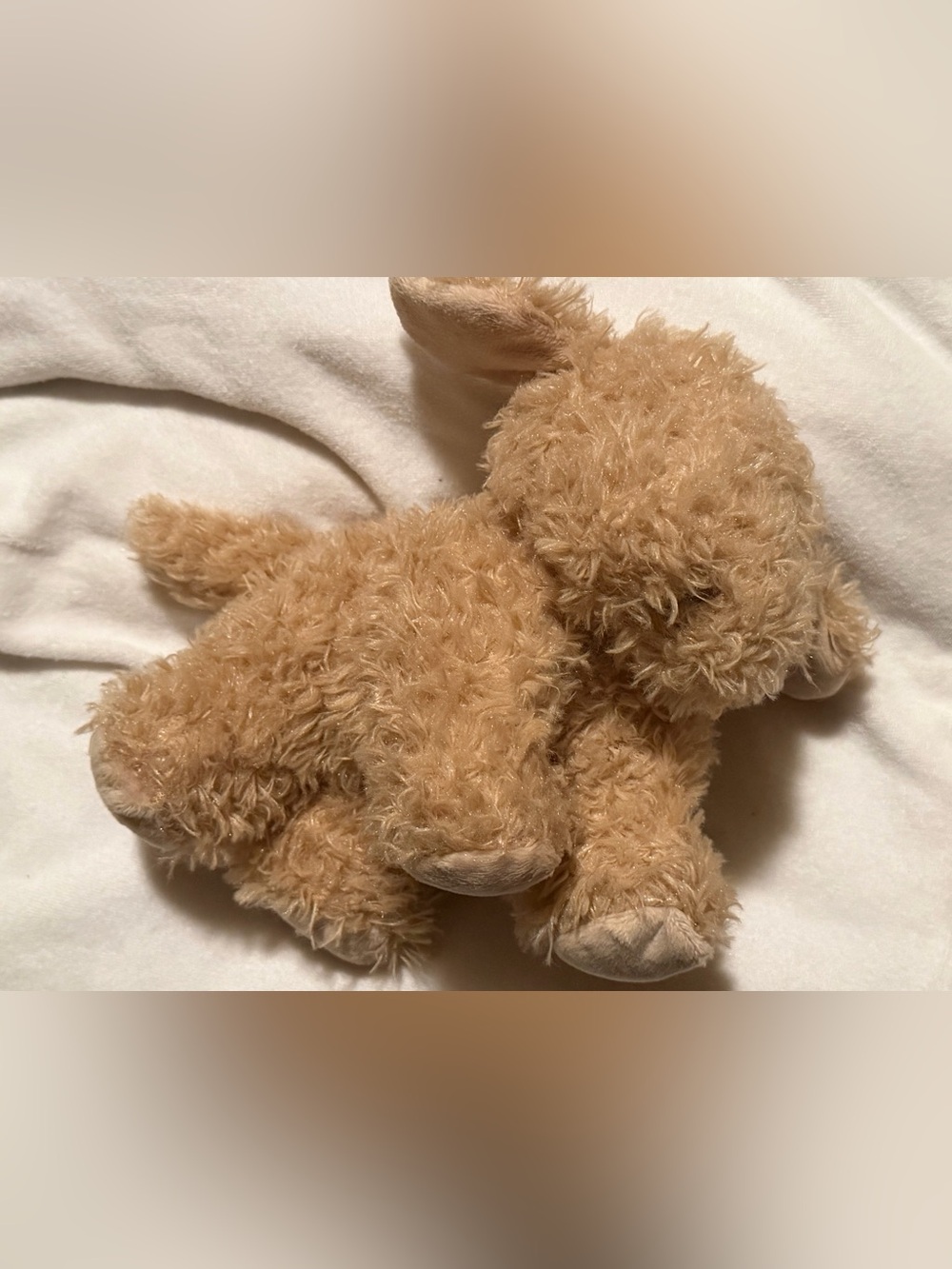 Bunnies by the Bay Retired Adorapup Plush Toy - Soft Tan Comfort Buddy